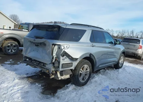 2023 Ford Explorer Xlt из США, поврежденный, VIN 1FMSK8DH4PGB58047